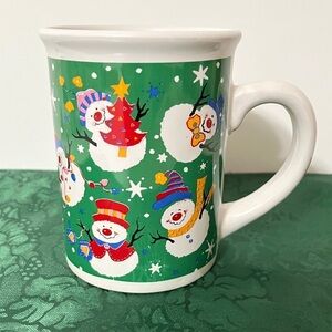 Large Snowman Christmas Coffee Tea Hot Chocolate Mug